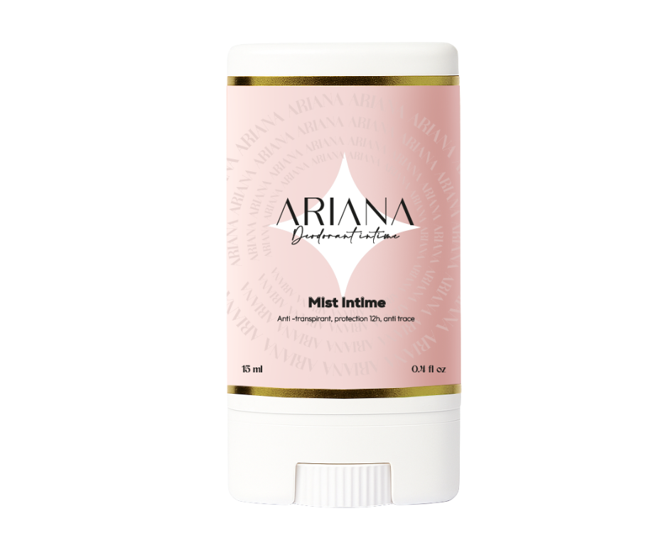 Déodorant Stick Mist Intime (15 ml) – Anti-Transpirant, Protection 12h, Anti-Traces