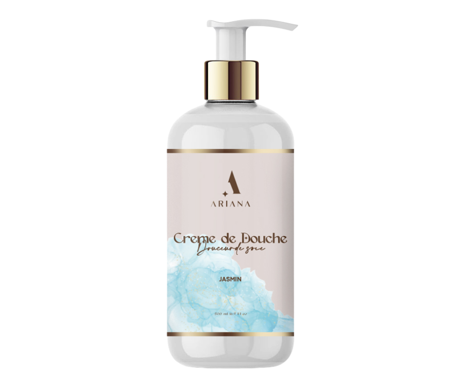 Crème de Douche Douceur & Soin – Parfum Jasmin (500 ml)
