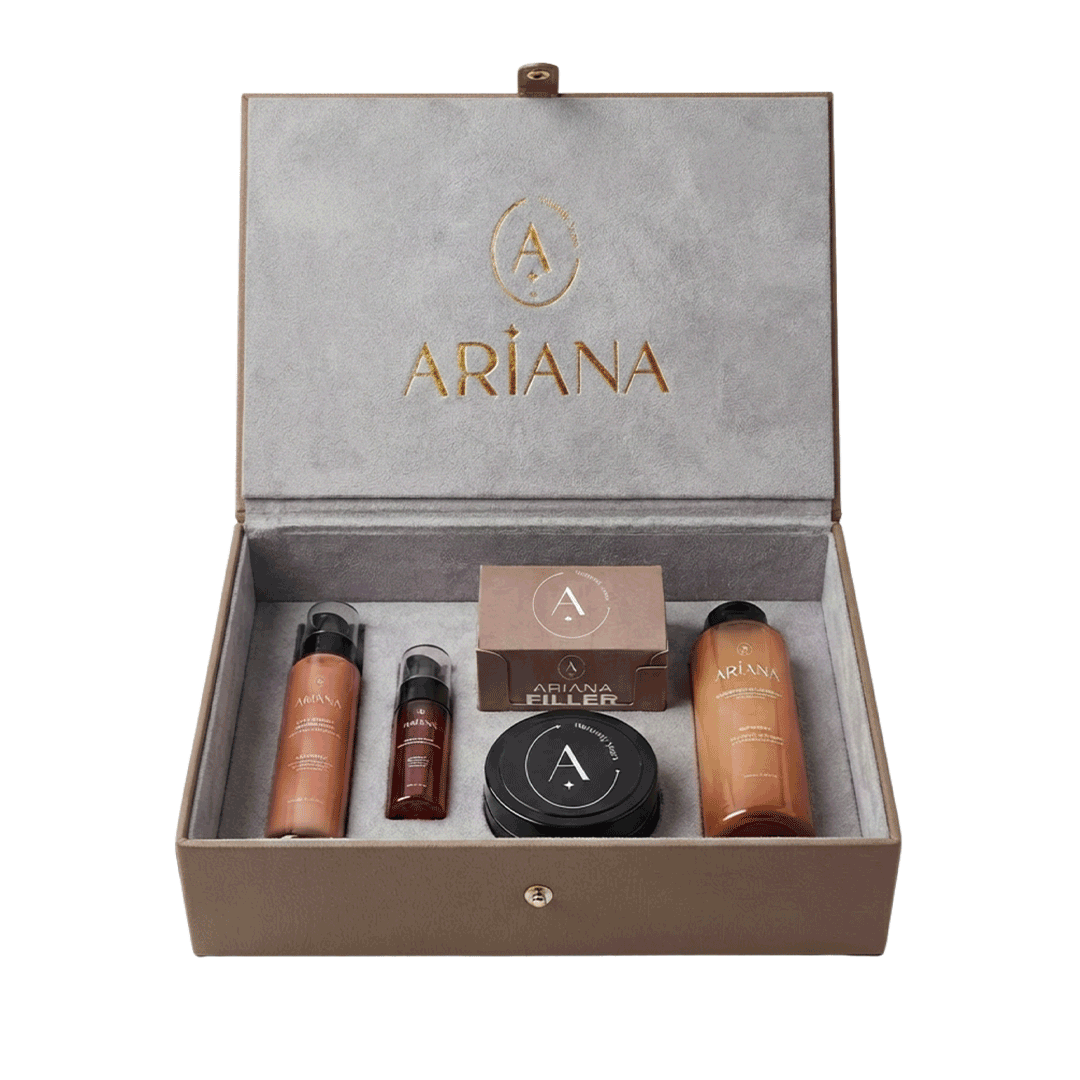 Coffret Soin Capillaire Lissant Complet – Routine Anti-Frizz Professionnelle | 5 Produits