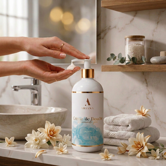 Crème de Douche Douceur & Soin – Parfum Jasmin (500 ml)