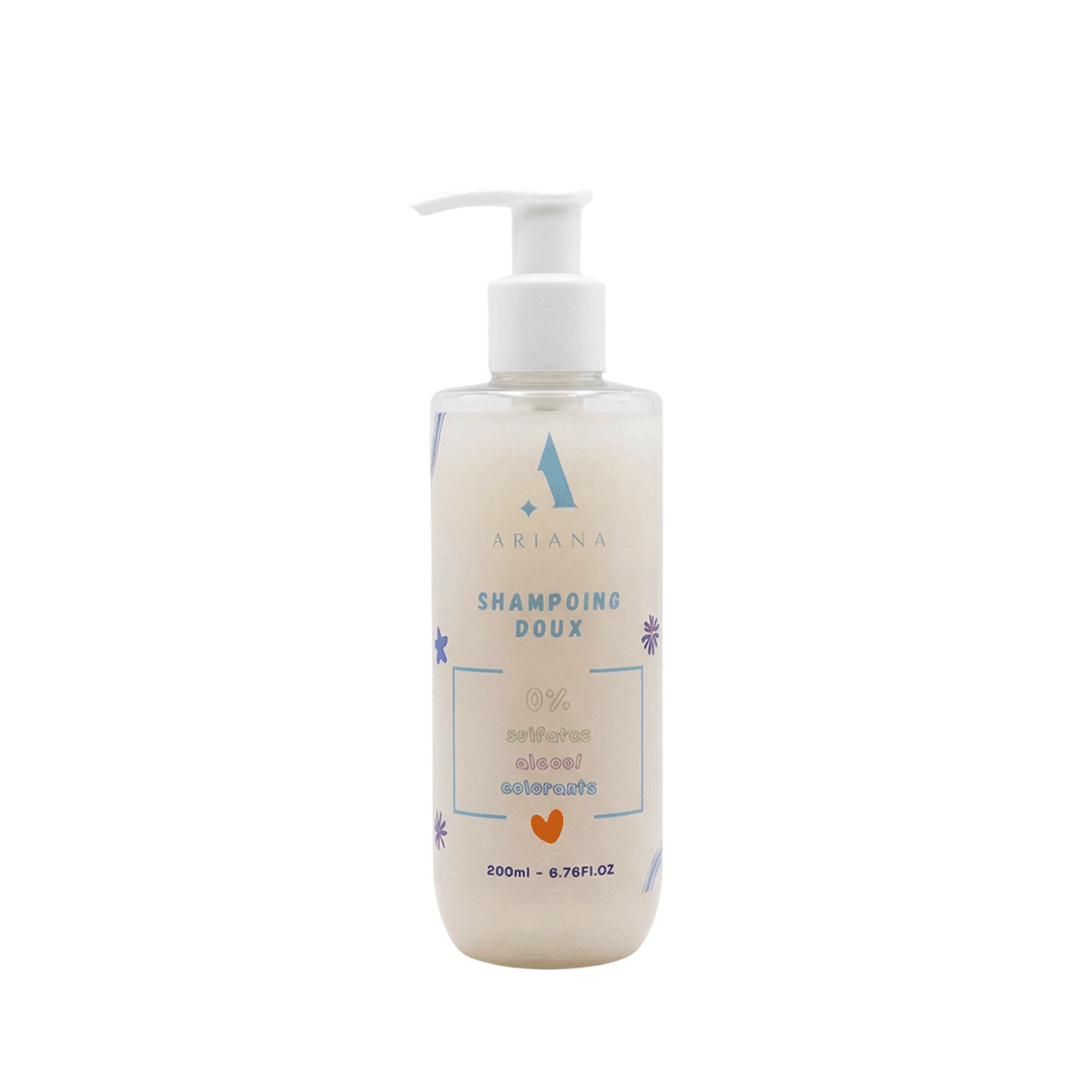 Shampoing Doux Enfant (200 ml) – Sans Sulfates, Sans Piqueur & Usage Quotidien