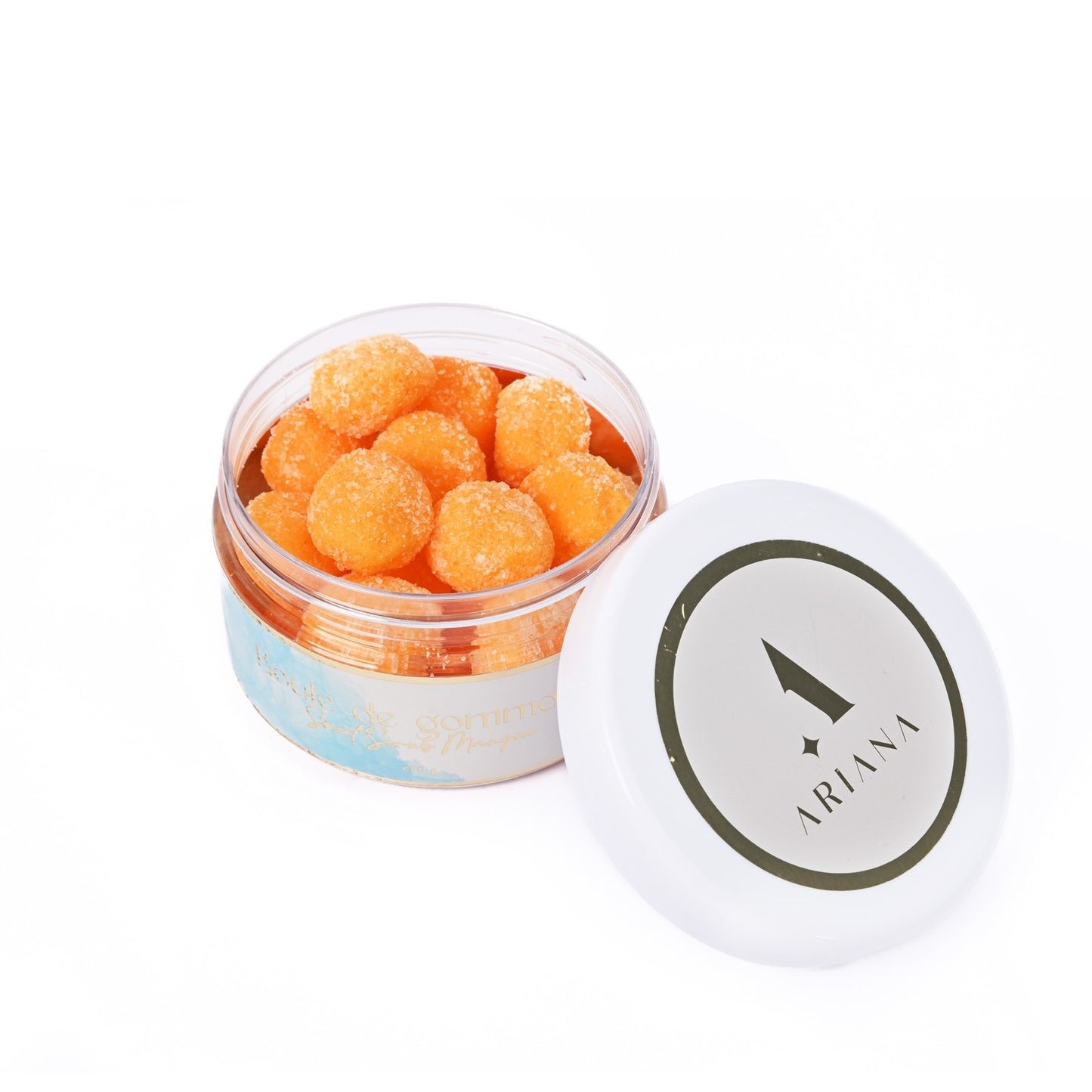 Boule de Gommage "Sweet Scrub" Mangue (250g) | Exfoliation Tropicale & Peau Éclatante