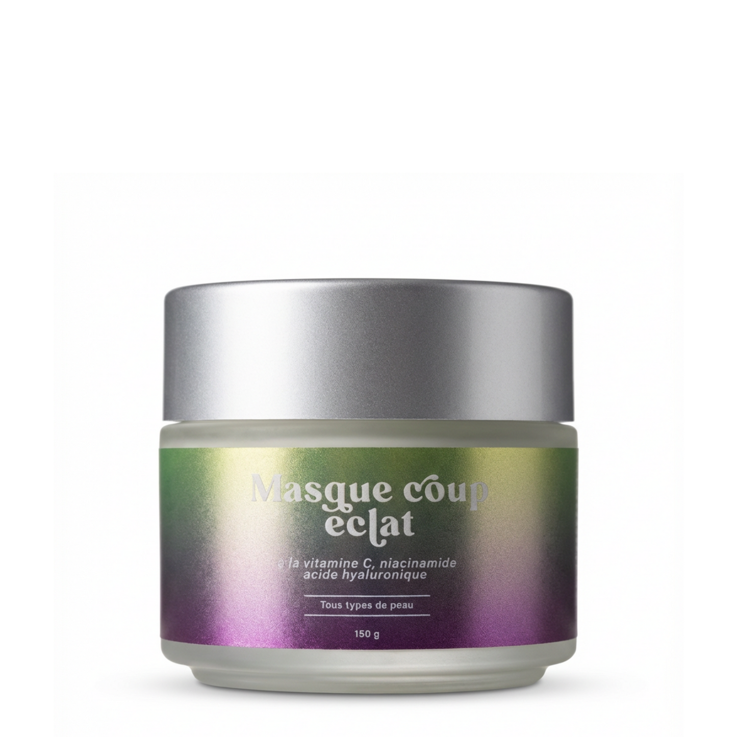 Masque Visage – Vitamine C, Niacinamide & Acide Hyaluronique (150g)