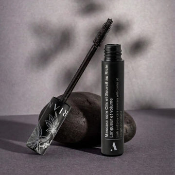 Mascara Soin Cils & Sourcils – Huile de Ricin | Longueur, Volume & Croissance