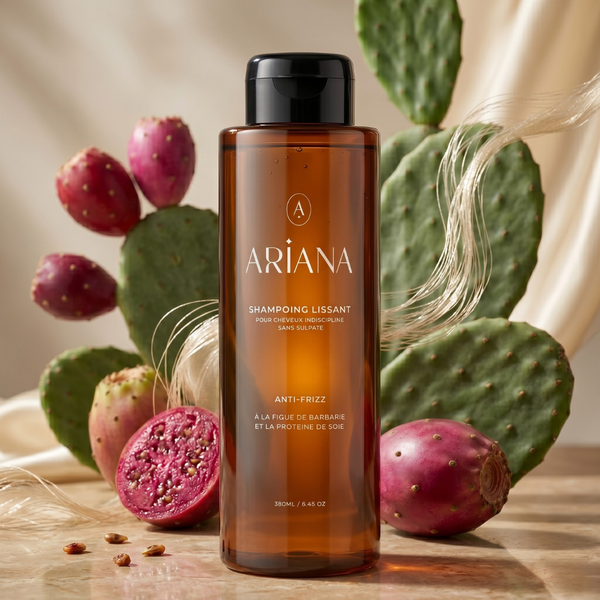 Shampoing Lissant Anti-Frizz – Figue de Barbarie & Protéine de Soie (380 ml)
