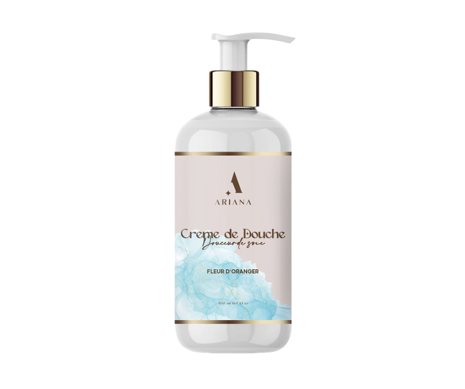 Crème de Douche Douceur & Soin – Fleur d'Oranger (500 ml)