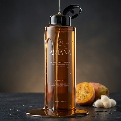 Shampoing Lissant Anti-Frizz – Figue de Barbarie & Protéine de Soie (380 ml)
