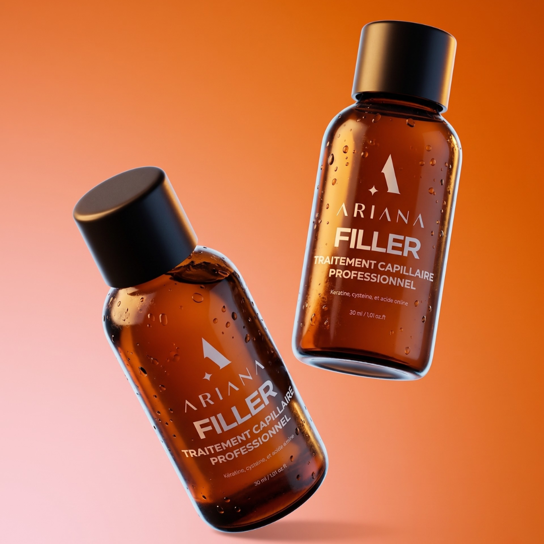 Filler | Traitement Capillaire Professionnel à la Kératine et Acide Aminé (6x30ml)