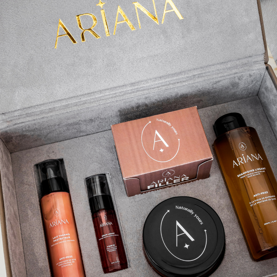 Coffret Soin Capillaire Lissant Complet – Routine Anti-Frizz Professionnelle | 5 Produits