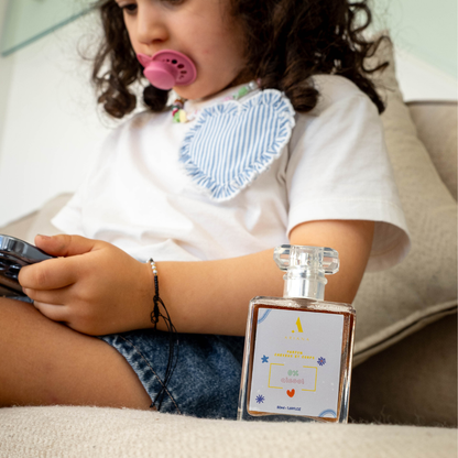 Parfum Cheveux & Corps Enfant Sans Alcool (50 ml) – Frais, Léger & Hypoallergénique