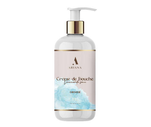 Crème de Douche Douceur & Soin – Parfum Orchidée Exotique (500 ml)