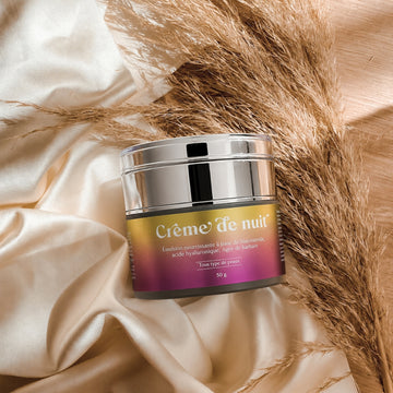 Crème de Nuit Émulsion Nourrissante – Niacinamide, Acide Hyaluronique et Figue de Barbarie (50g)