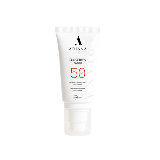 Crème Solaire Invisible SPF 50 (50 ml) – Ultra Protection UVA/UVB, Non Grasse
