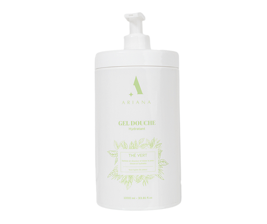 Gel Douche Hydratant Thé Vert (1000 ml) – Fraîcheur, Douceur & Usage Familial