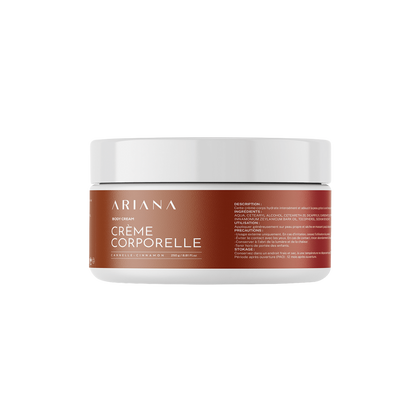Crème Corporelle Ultra-Hydratante – Cannelle (250g)