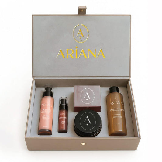 Coffret Soin Capillaire Lissant Complet – Routine Anti-Frizz Professionnelle | 5 Produits