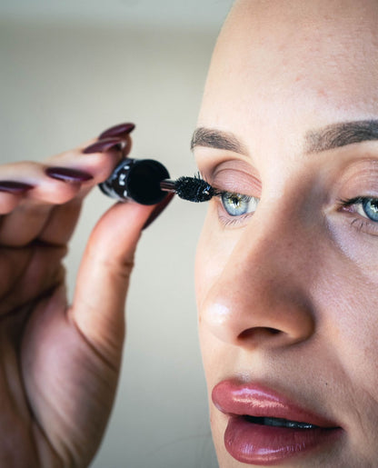 Mascara Soin Cils & Sourcils – Huile de Ricin | Longueur, Volume & Croissance