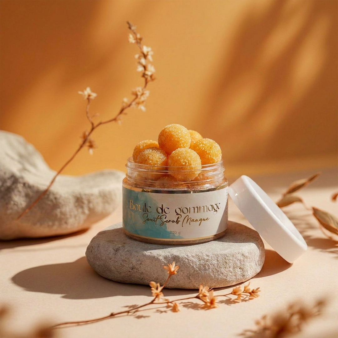 Boule de Gommage "Sweet Scrub" 250 g – Mangue