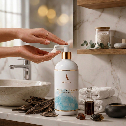 Crème de Douche Douceur & Soin – Parfum Oud (500 ml)