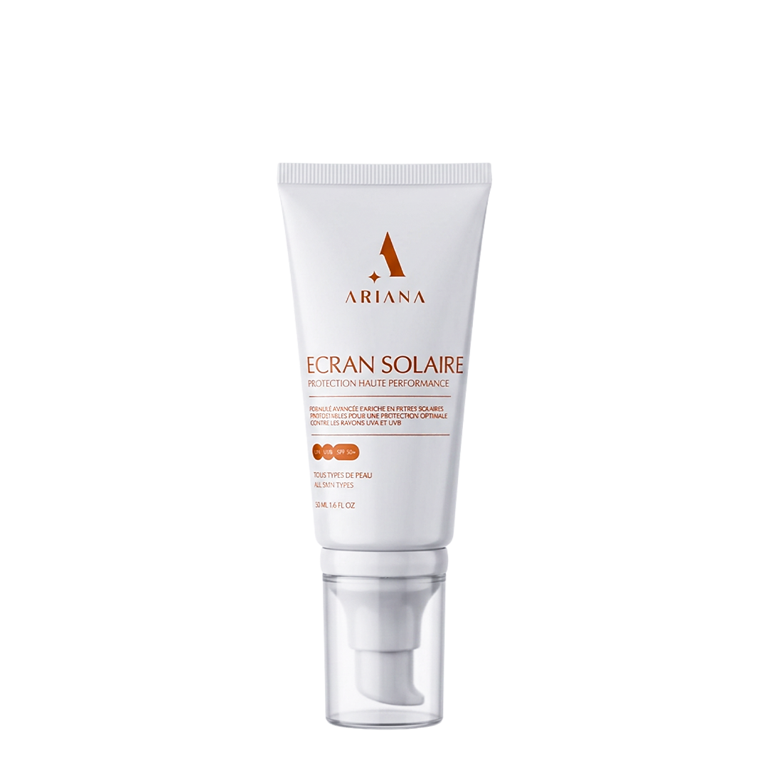 Crème Solaire Invisible SPF 50 (50 ml) – Ultra Protection UVA/UVB, Non Grasse