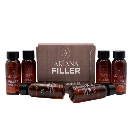 Filler | Traitement Capillaire Professionnel à la Kératine et Acide Aminé (6x50ml)