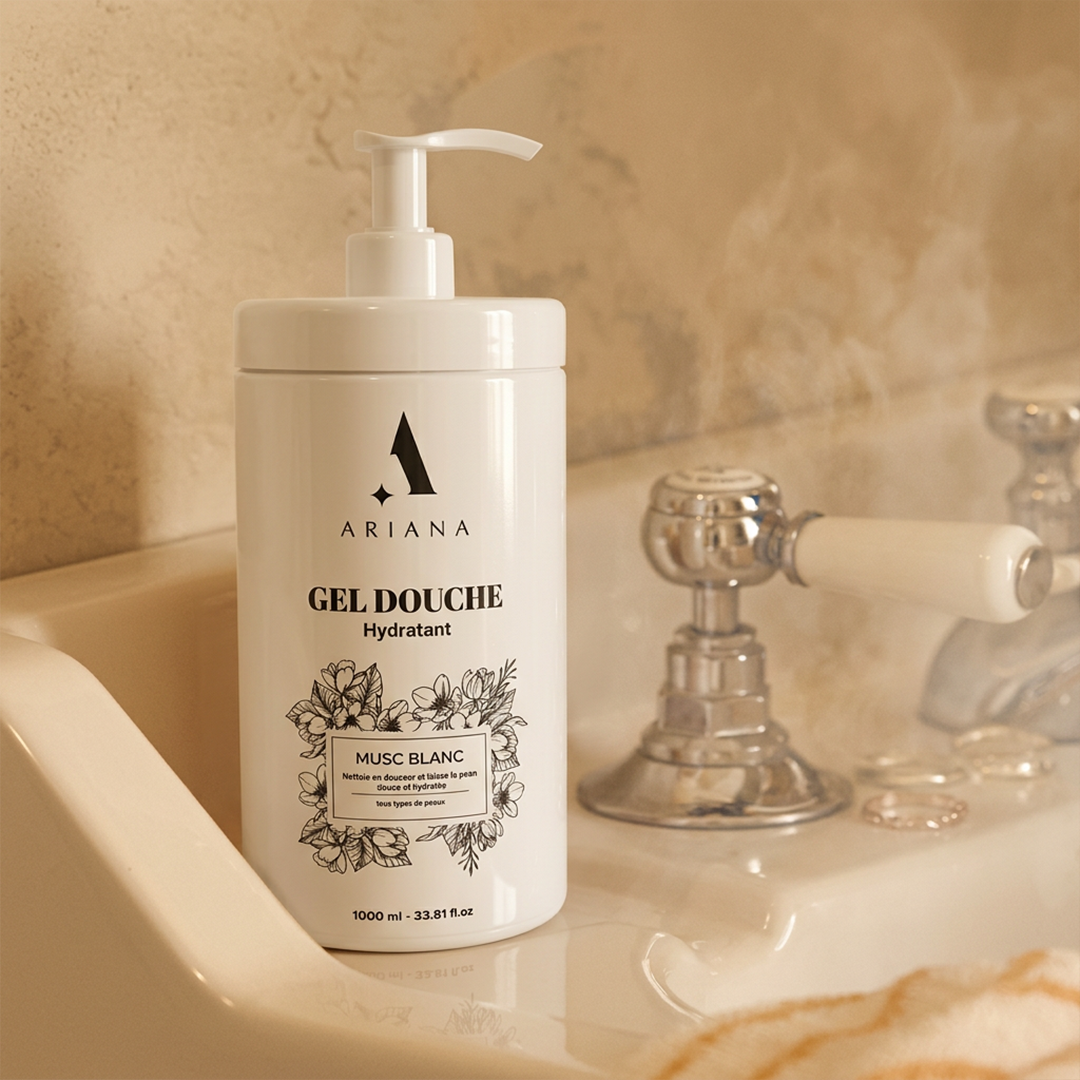 Gel Douche Hydratant 1 L – Musc Blanc