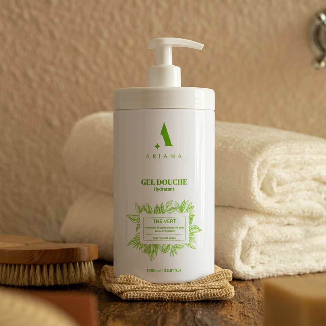 Gel Douche Hydratant 1 L – Thé Vert