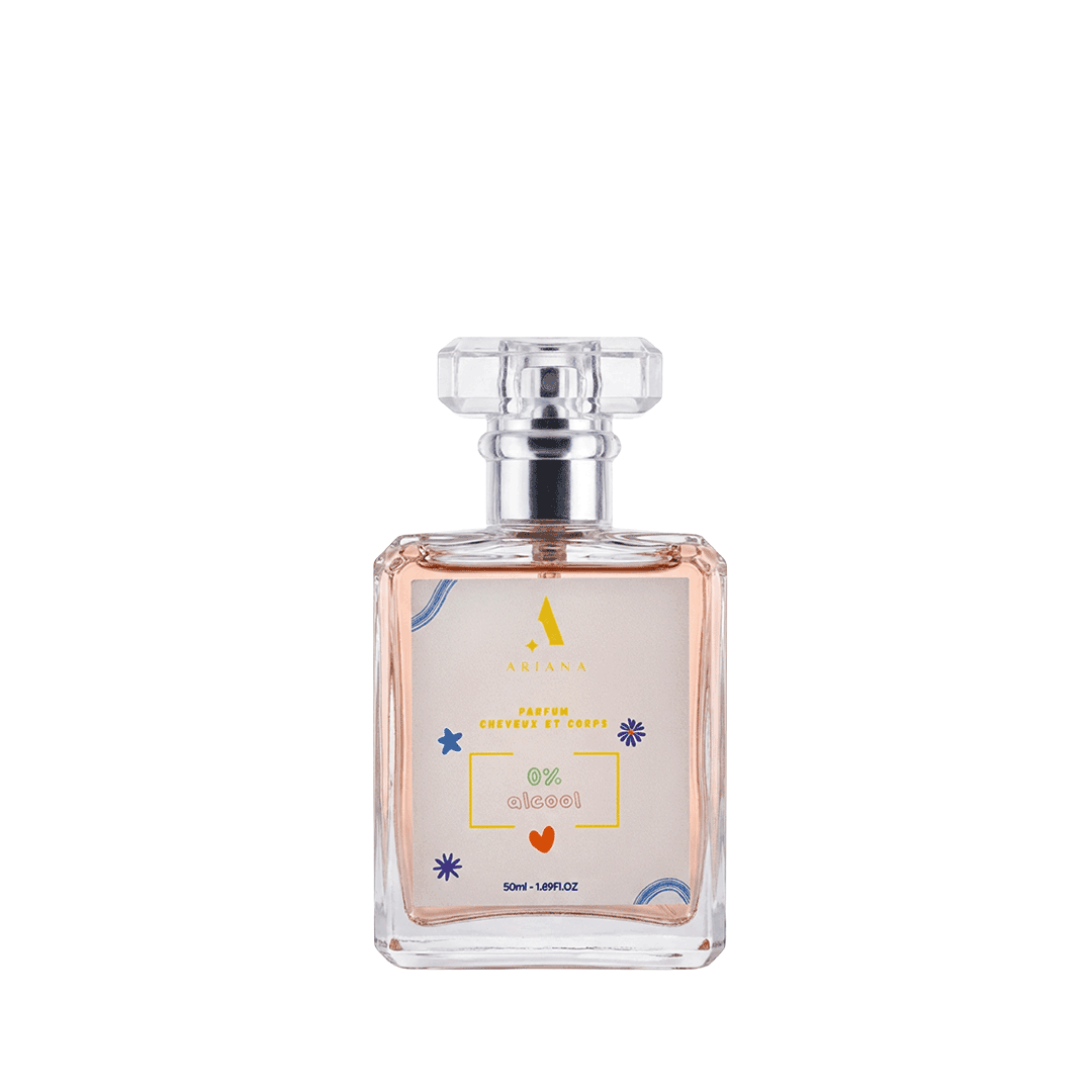 Parfum Cheveux & Corps Enfant Sans Alcool (50 ml) – Frais, Léger & Hypoallergénique