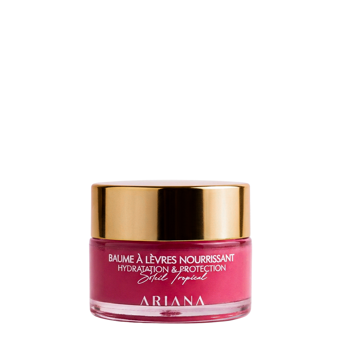 Baume à Lèvres Ariana – Soleil Tropical "Orange" (Hydratation & Protection)