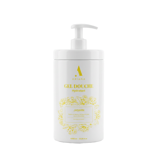 Gel Douche Hydratant au Jasmin (1000 ml) | Douceur Intense & Fraîcheur Florale