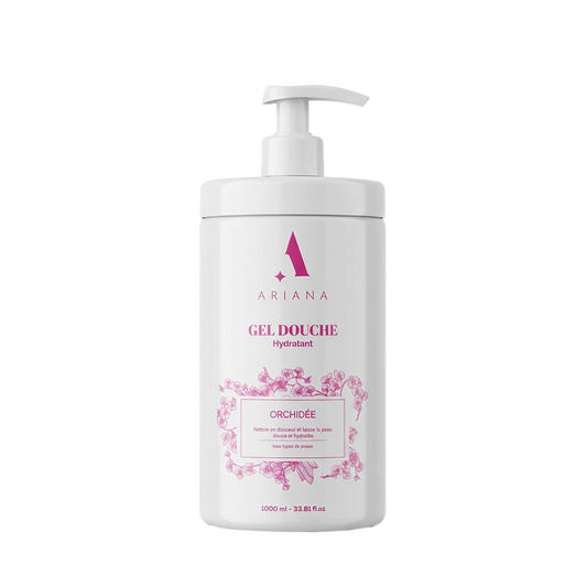 Gel Douche Hydratant "Orchidée" (1000 ml) – Nettoyage Doux & Parfum Floral Raffiné