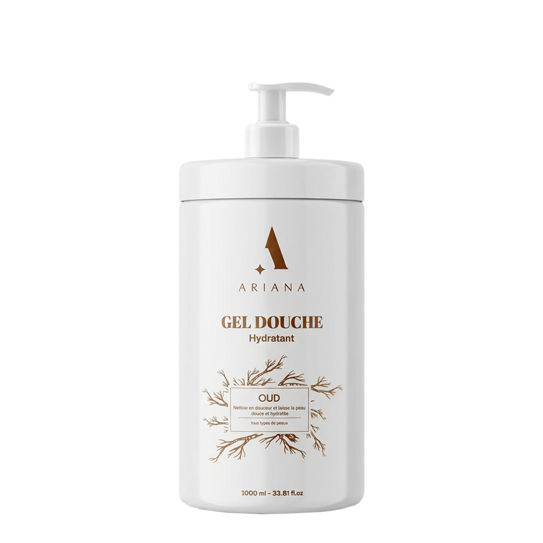 Crème douche hydratant "OUD" (1000 ml) – Parfum Oriental Rare & Nettoyage Doux