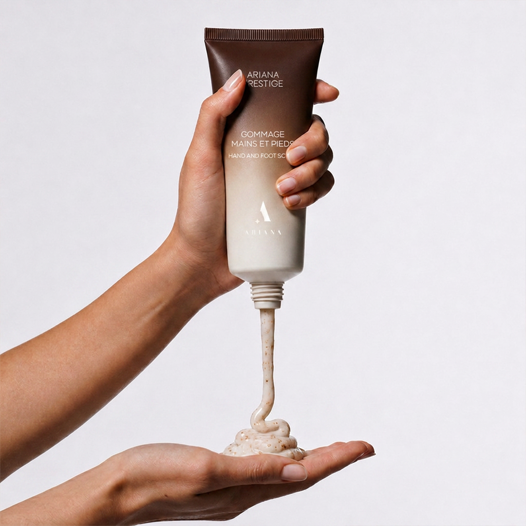 ARIANA PRESTIGE | Gommage Exfoliant Mains et Pieds – Peau Lisse & Rénovée (50ml)