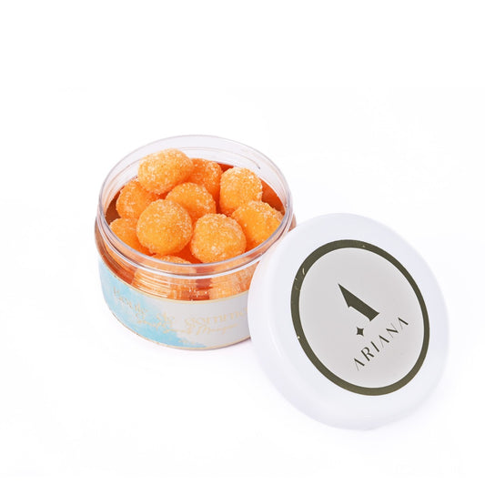 Boule de Gommage "Sweet Scrub" Mangue (250g) | Exfoliation Tropicale & Peau Éclatante