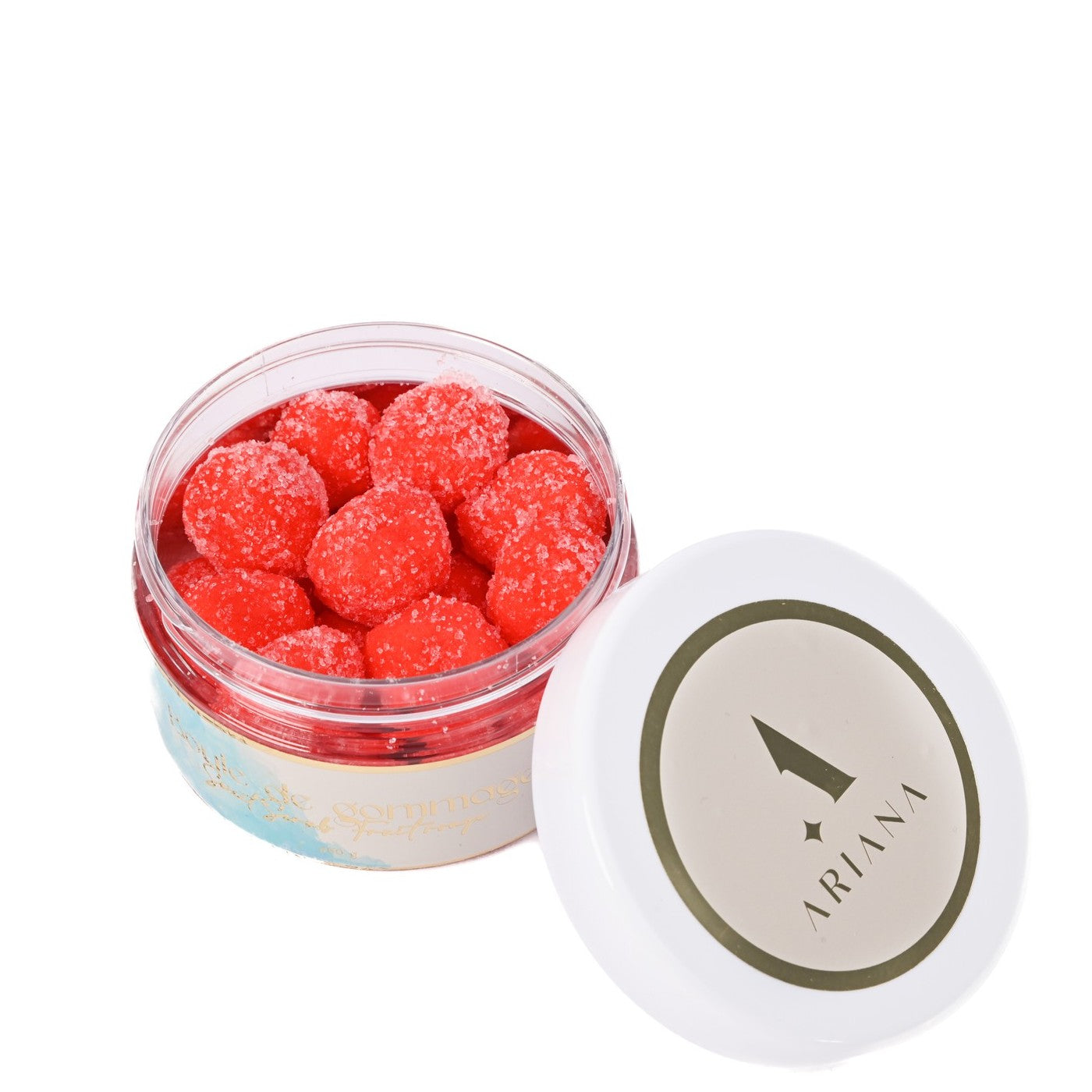 Boule de Gommage "Sweet Scrub" Fruits Rouges (250g) | Exfoliation Vitaminée & Teint Éclatant