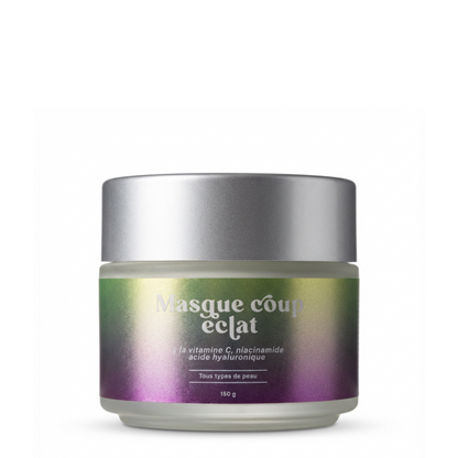 Masque Visage – Vitamine C, Niacinamide & Acide Hyaluronique (150g)