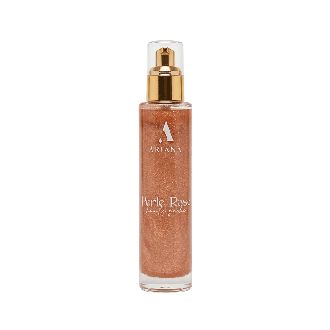 Huile Sèche Pailletée Perle Rose (100 ml) – Effet Sublimateur